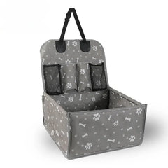 Pet car bag, portable pet pad for cats and dogs to store when going out, foldable, large-capacity cat and dog car carrying pad