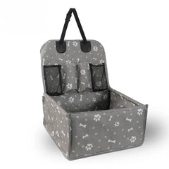 Pet car bag, portable pet pad for cats and dogs to store when going out, foldable, large-capacity cat and dog car carrying pad