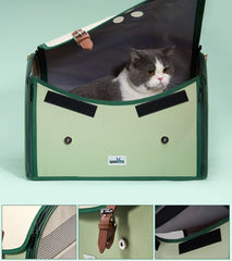 Multifunctional Outdoor Pet Shelter Portable Can Carry Two Shoulders Large Capacity Pet Travel Backpack Pet Products Accessories