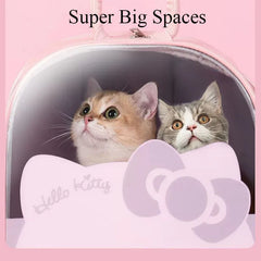 Pet Carrier Backpack with Window Transport Carrying Breathable Travel Bag Dog Space Capsule Cat Carrier
