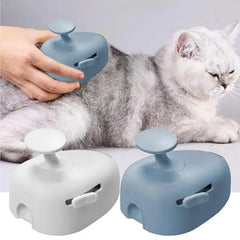 Cat Steam Brush Steam Grooming Brush For Cat Hair Pet Grooming Brush With Spray For Long Short Haired Cats Dogs Pets