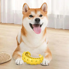 TPR Pet Dog Toys for Small Medium Dogs Bite-resistant Dog Chew Toys DogTeeth Cleaning Toys Pet Supplies