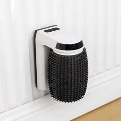 Smart Cat Self Groomer With Catnip Automatic Rotating Cat Massager Wall Corner Groomers Smart Self Cleaning Cat Brush