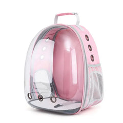 Pet Cat Carrying Bag Space Pet Backpacks Breathable Portable Transparent Backpack Puppy Dog Transport Carrier Space Capsule Bags