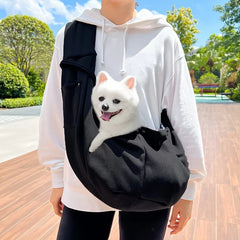 Outdoor Pet Carrier Bag Adjustable Crossbody Shoulder Strap Pet Crossbody Shoulder Bag Portable Pet Bag Pet Carrying Supplies