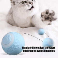 Rolling Smart Ball Cat Toy Electric Dog Toys Interactive Ball Rechargeable Automatic Sensing Rolling Ball Toys For Puppy Toy