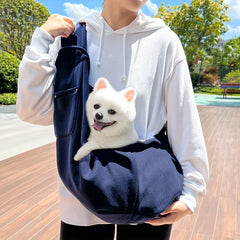 Outdoor Pet Carrier Bag Adjustable Crossbody Shoulder Strap Pet Crossbody Shoulder Bag Portable Pet Bag Pet Carrying Supplies