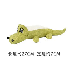 Pet Toys  Animals Shape Bite Resistant Squeaky Toys Teeth Grinding Plush Dog Toy for Small Large Puppy Pets Training Accessories