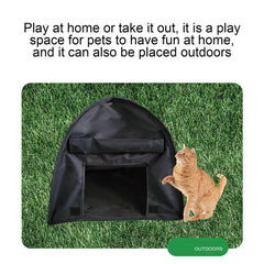 Portable Dog Tent Outdoor Foldable Outdoor Cat Sun Shelter Breathable Pet Sun Shelters For Anti-UV Comfortable Activity Space