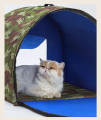 Cat Outdoor Tent Pets Waterproof Warm Beds House Pet Puppy Comfort Semi Enclosed Sleeping Furniture Cat Supplies Accessories