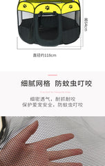 Pet Four Seasons Universal Cat and Dog House Summer Outdoor Breathable Foldable Pet House