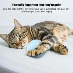 Rolling Smart Ball Cat Toy Electric Dog Toys Interactive Ball Rechargeable Automatic Sensing Rolling Ball Toys For Puppy Toy