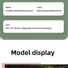 HOOPET Cat Litter Cat House Cottage Summer Outdoor Rainproof Dog Kennel Cat House Stray Cat Outdoor Nests