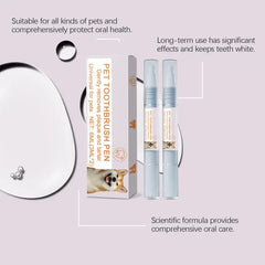 Pet Teeth Cleaning Pen Pet Dental Pen dog Toothbrush Pen Fresh Breath Tooth Whitening Cat Teeth Refreshing Pen pet supplies