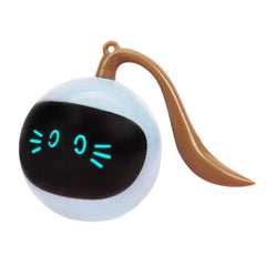 Interactive Cat Toy Colorful LED Self Rotating Smart Pet Ball Toys Kitten Automatic Ball Toys for for Indoor Cats Chase Game