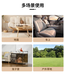 New Portable Pet Mat for Outdoor Travel Waterproof Moisture-proof and Foldable Outdoor Dog Bed Portable Camping Travel Pet Mat