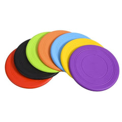 Dog pet toys Round toys bite resistant non-toxic outdoor floating training dog exercise throwing toys pet supplies