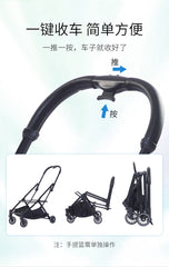 pet stroller Outdoor pet cart four wheeled metal folding handcart portable double-layer separable pet cart for outdoor use