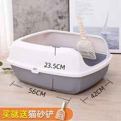 Cat Litter Box Fully Enclosed Oversized Hallway Supply Tray Oversized Long Aisle Drawer Pet Toilet Furniture Supplies