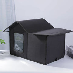 Outdoor Cat House Removable and Washable Design Pet Bed Waterproof Cat Dog Universal Convenient Storage and Washable Dog House