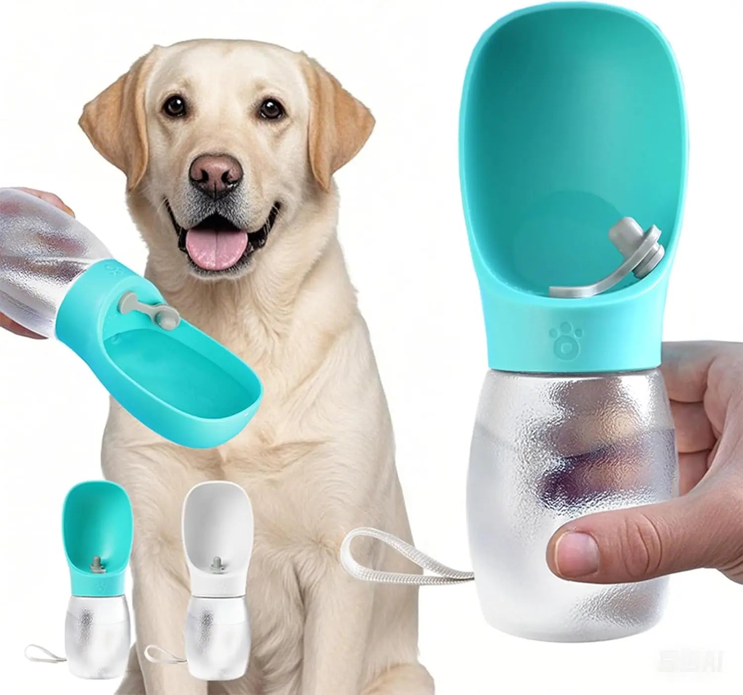 pet water cup for going out pet water cup for accompanying pet outdoor multi-function water feeder portable pet drinking cup