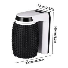 Smart Cat Self Groomer With Catnip Automatic Rotating Cat Massager Wall Corner Groomers Smart Self Cleaning Cat Brush