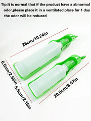 1 pet outdoor water bottle outdoor water bottle can be easily carried out when walking the dog water bottle and water feeder acc