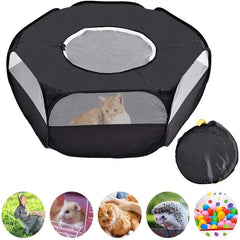 Folding Small Pet Enclosures, Outdoor and Indoor Games, Exercise, Crawling Small Animal Tents