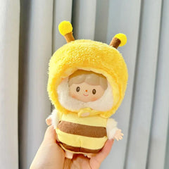 Kids Doll Dress up Clothes Kids Doll Clothing Soft Anime Plush Clothing Doll Clothes Suit Outfit Accessories Plush Doll's