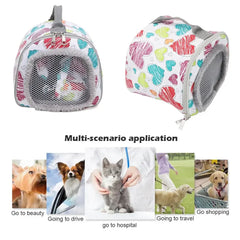Pet Carrier Convenient Hamster Rabbit Chinchilla Hedgehog Dutch Pig Case Handbag Small Pet Breathable Warm Travel Carrying Bag
