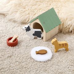 Toy House Accessories Pet Set Great Pet Play Set For Dollhouses Fun Games That Encourage Creativity And Imagination in Children