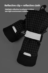 Pet Outdoor Shoe Cover Portable Anti-dirt and Non-slip Dog Shoes Foot Cover Velvet Wear-resistant Pet Products Supplies