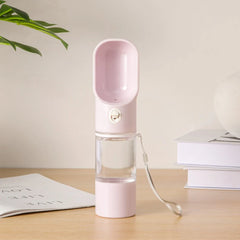 Dog outing water bottle Water bottle Portable pet outdoor accompanying water bottle Walking dog water supply pet supplies