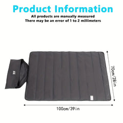100x70cm All-Season Waterproof Pet Mat Foldable Outdoor Dog Pad Non-Slip Bottom for Camping Travel Indoor Outdoor Use
