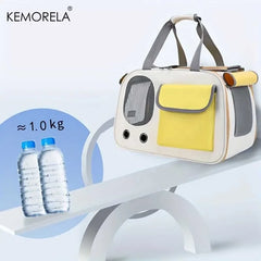 1Pcs Portable Pet Carrier Cat Bag For Cats And Dogs Ideal For Travel And Outdoor Activities Suitable For Cats And Small Dogs