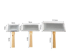 Pet Cat and Dog Grooming Supplies: Hair Remover Brush, Wood Combs, Flea Comb for Shedding