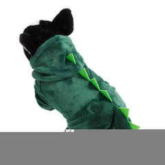 Dog Dinosaur Design Costume Cat Dog Dinosaur Hoodies Soft And Warm Pet Clothes Funny Costume For Dog Cat