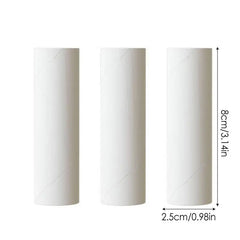 Lint Roller Reusable Lint Roller Leaving No Trace Pet Hair Remover With Lid And Anti-Slip Handle Lint Roller For Clothes For