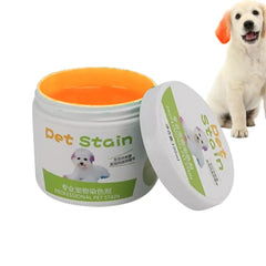 Pet Hair Dye Cream 100ML Pet Hair Coloring Cream Easy To Use Pet Hair Dye Plant Extract Bright Color Pet Hair Dye Fashionable