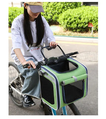 Bicycle Carrying Cat Bag Dog Bag Pet Bag Portable Backpack For Outdoor Use Suitable For Carrying Bicycles And Motorcycles