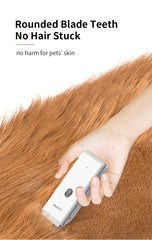 Pet grooming hospital for cats and dogs, low-noise electric push shear, electric waterproof, professional wireless shaving