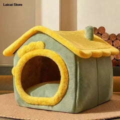 Pet Folding House Winter Kennel for Small Medium Dogs And Cats